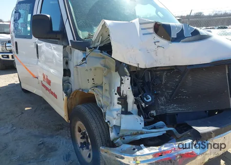 2022 Chevrolet Express Cargo Rwd 2500 Regular Wheelbase Wt from USA, damaged, VIN 1GCWGAFP2N1170684